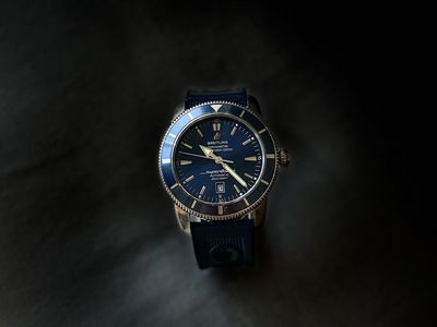Breitling Superocean Heritage Automatic Chronometer Watch Blue