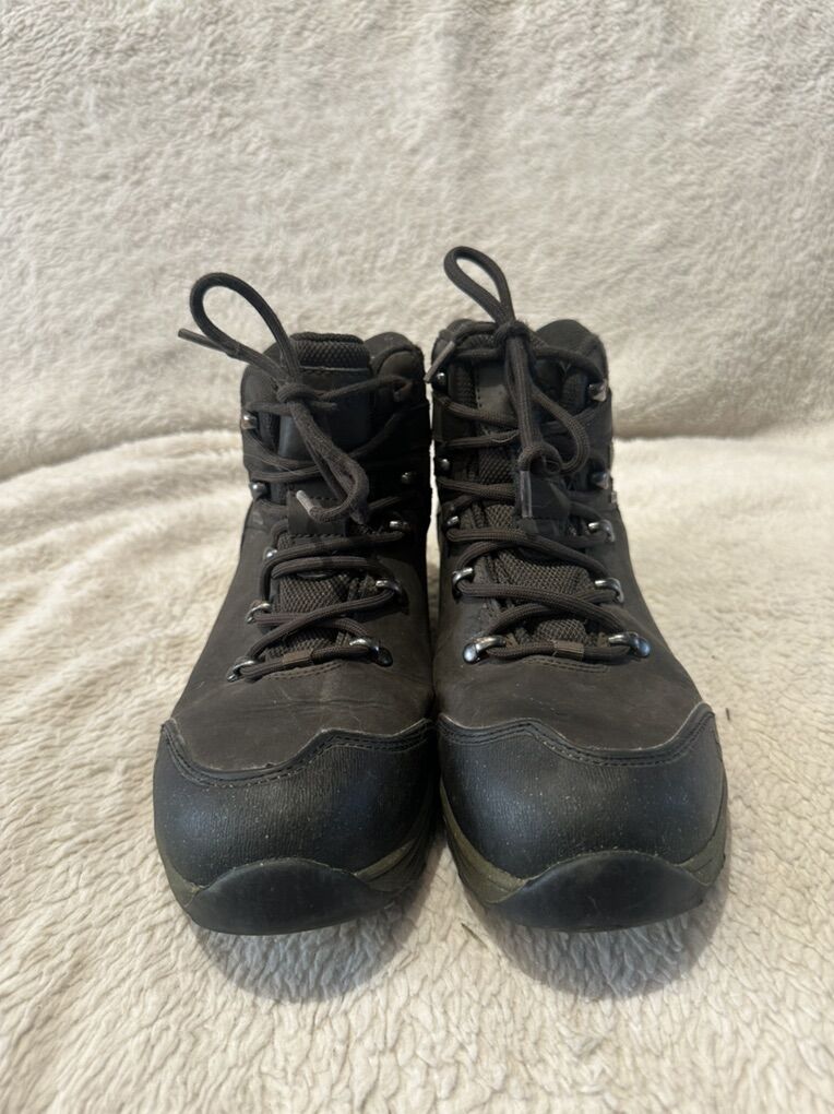 Vasque Youth 6 Brown Leather Waterprf Hiking Boots