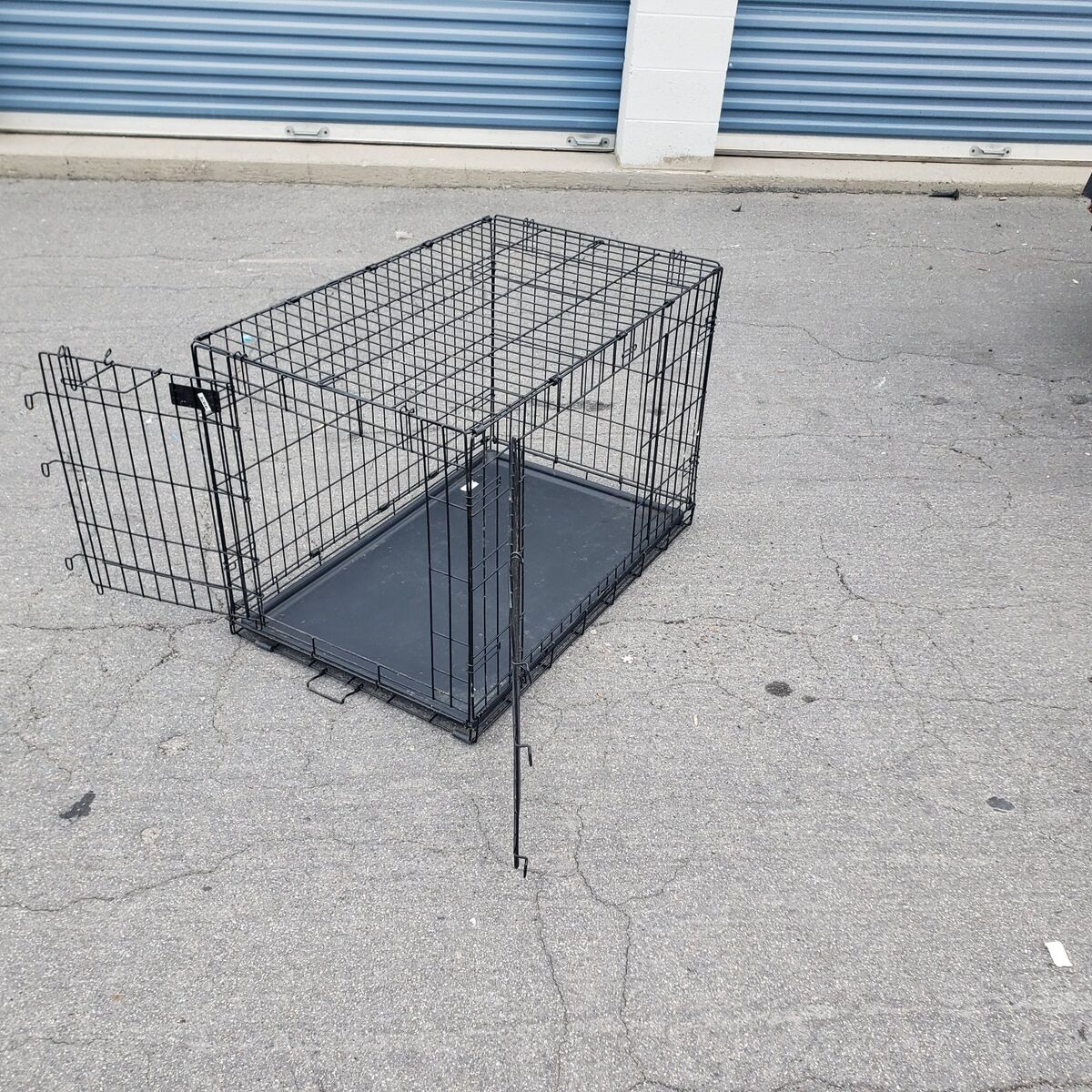 36" Double Door Folding Crate $15