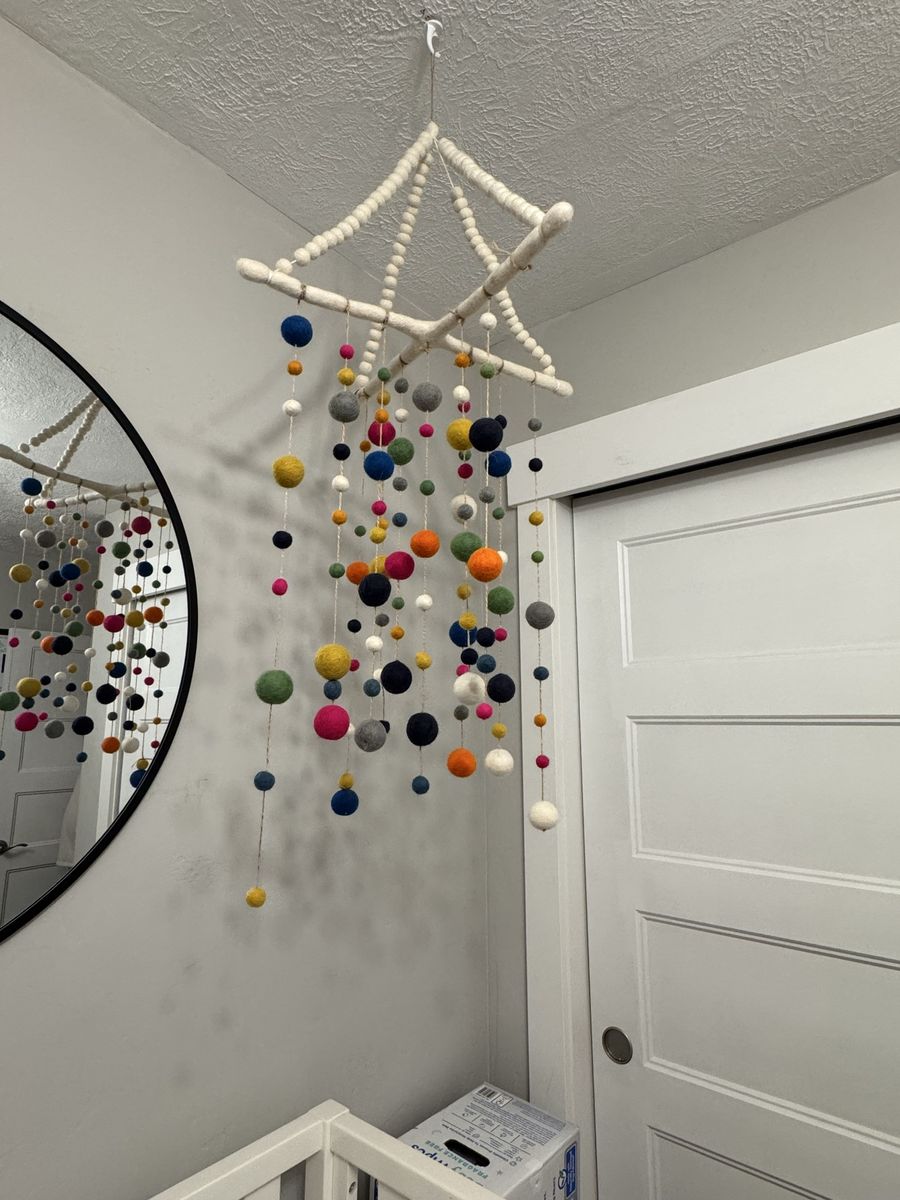 West elm Baby over-crib mobile