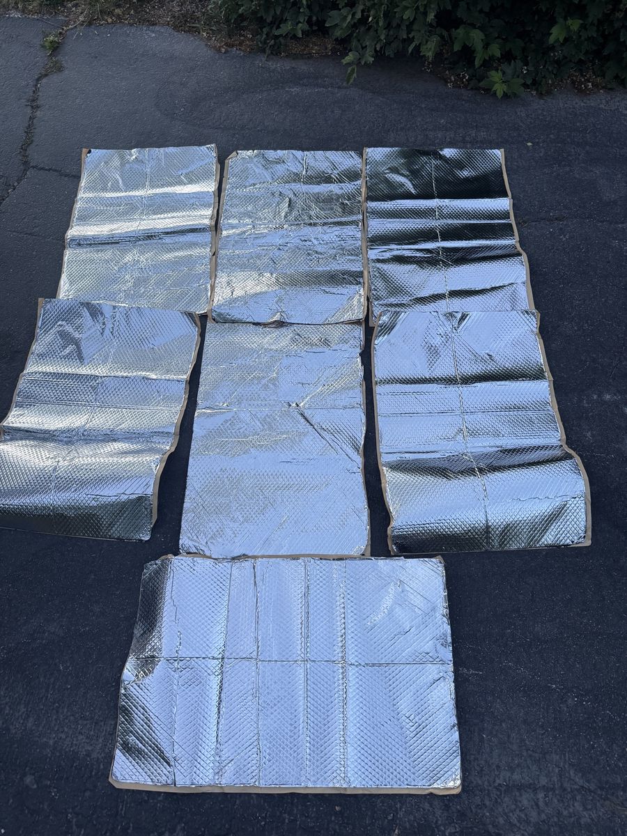 Self adhering sheets (7) total