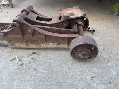 Antique Mechanical Floor Jack