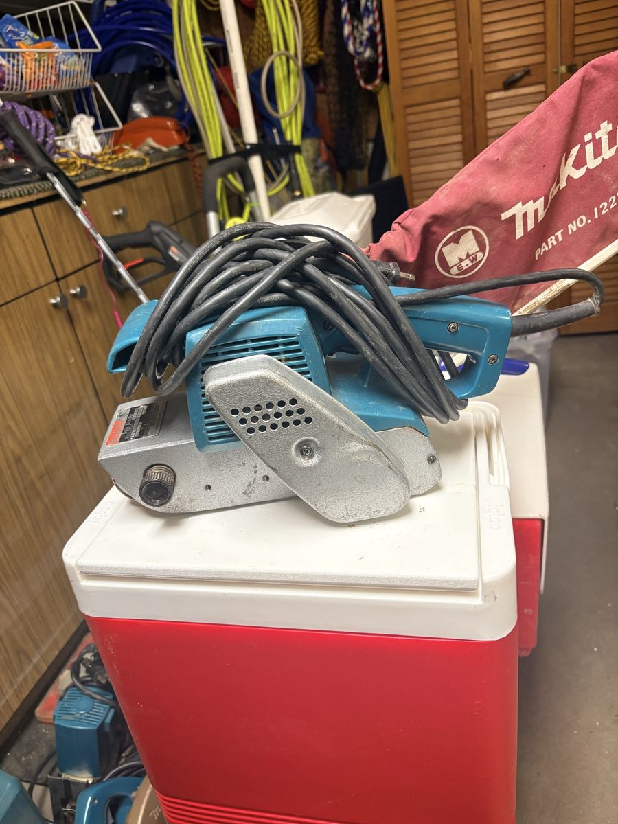 Serious belt sander