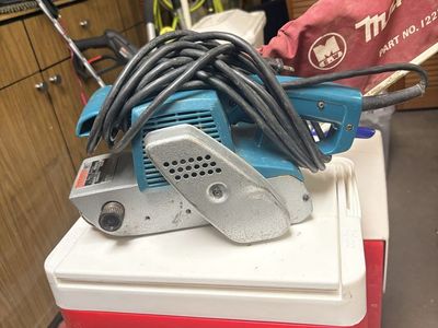Serious belt sander