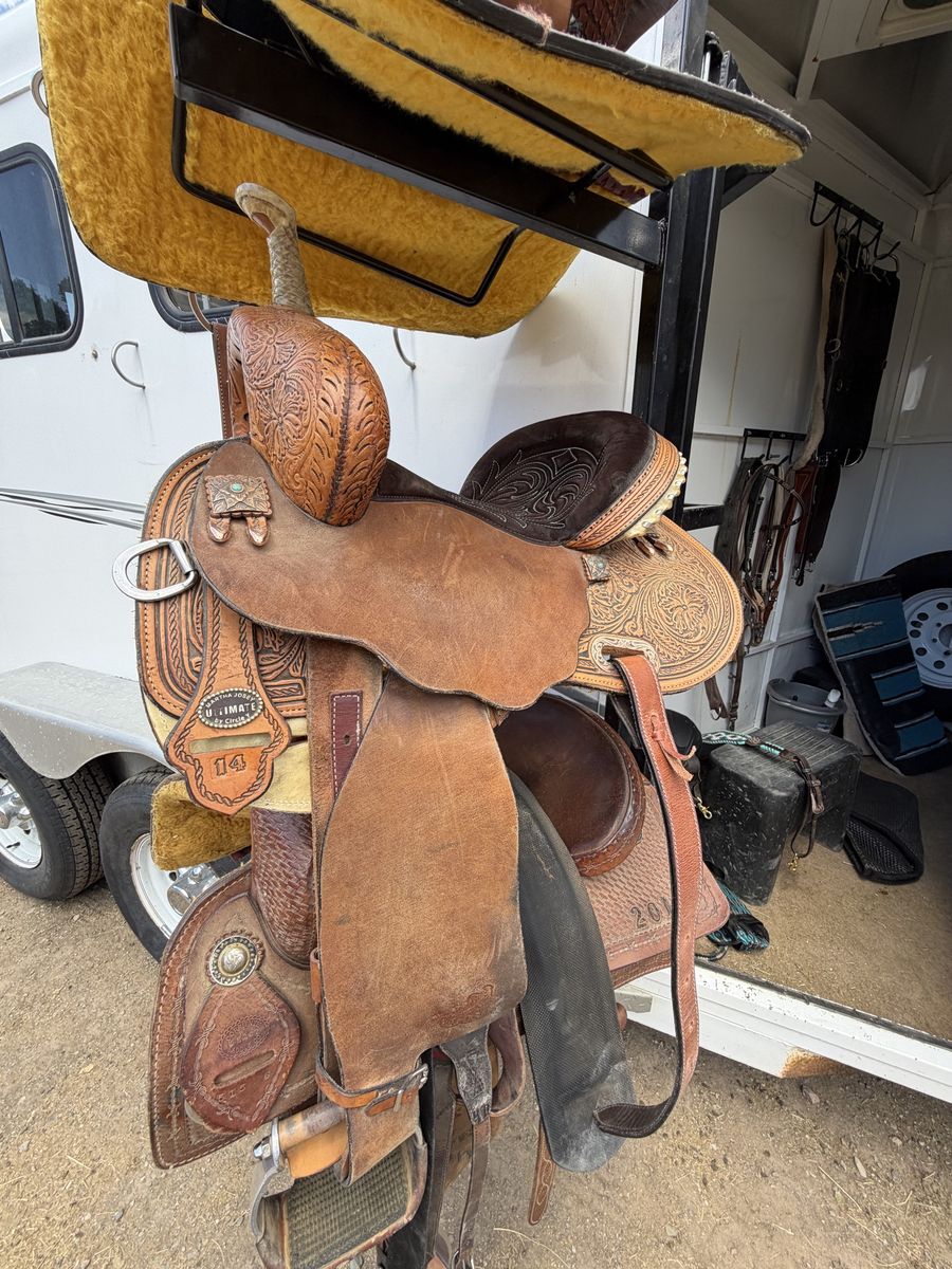Circle Y Martha Josey Ultimate Barrel Saddle 14 Inch