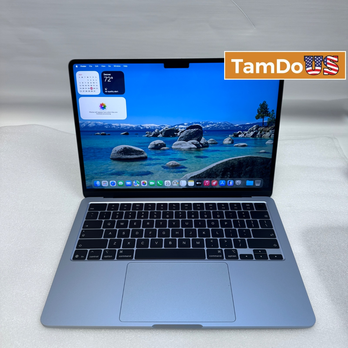 MacBook Air (13-inch, M5) 8-Core GPU, 16GB, 512GB SSD, Sky Blue