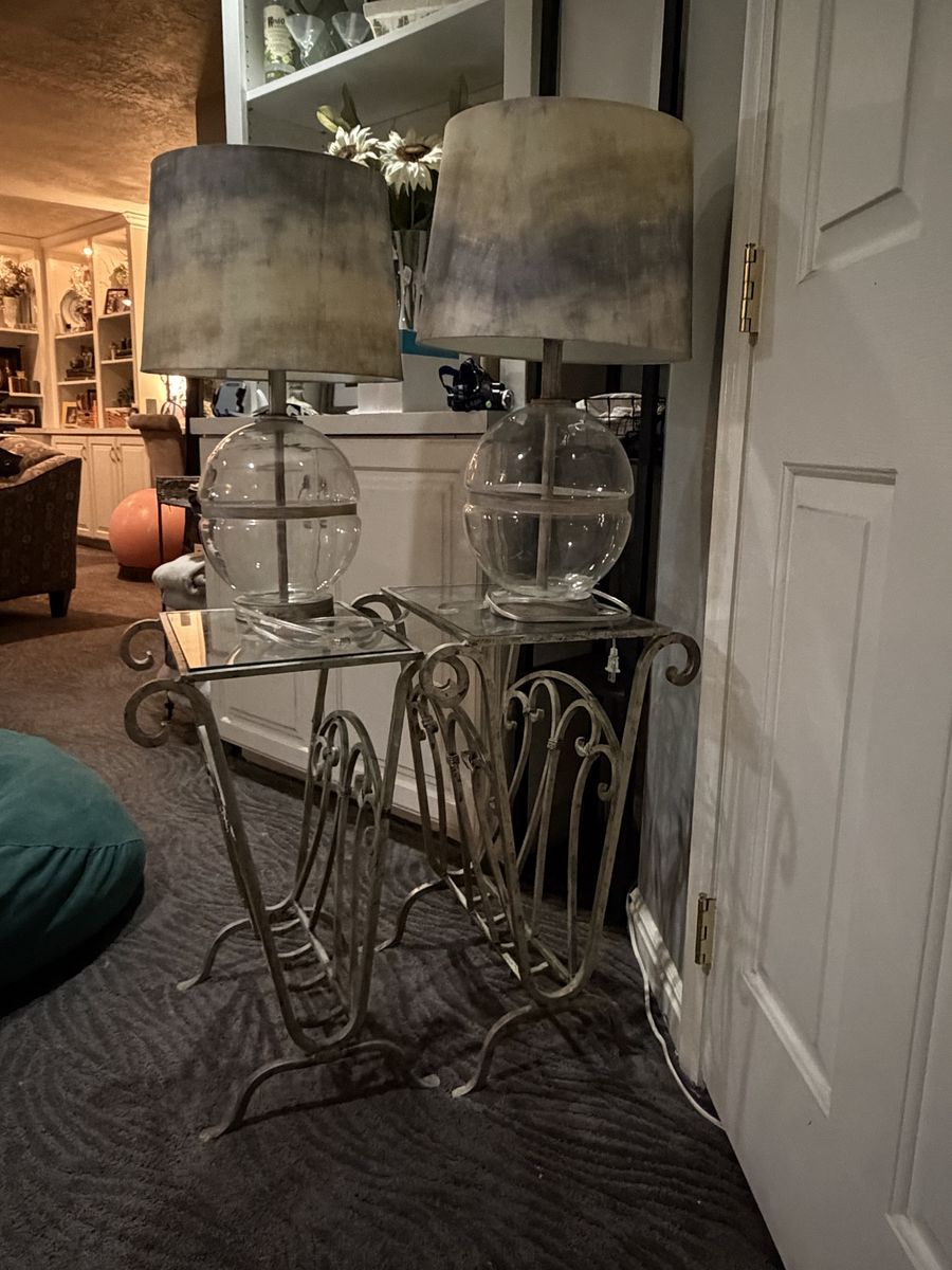 Lamps And Magazine Nightstands