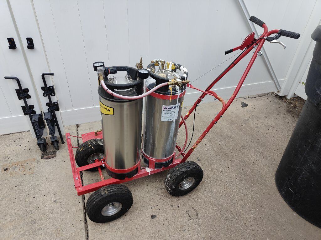 Trusco Trueline Pavement Line Stripe Machine