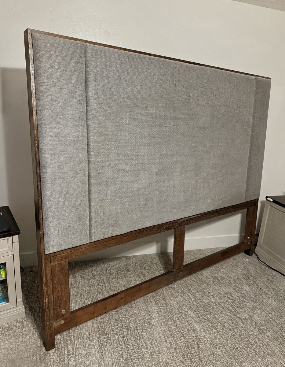 King-Sized Upholsteted Bed