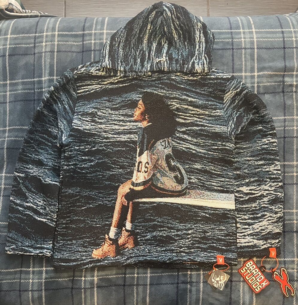 SZA SOS KNITTED HOODIE