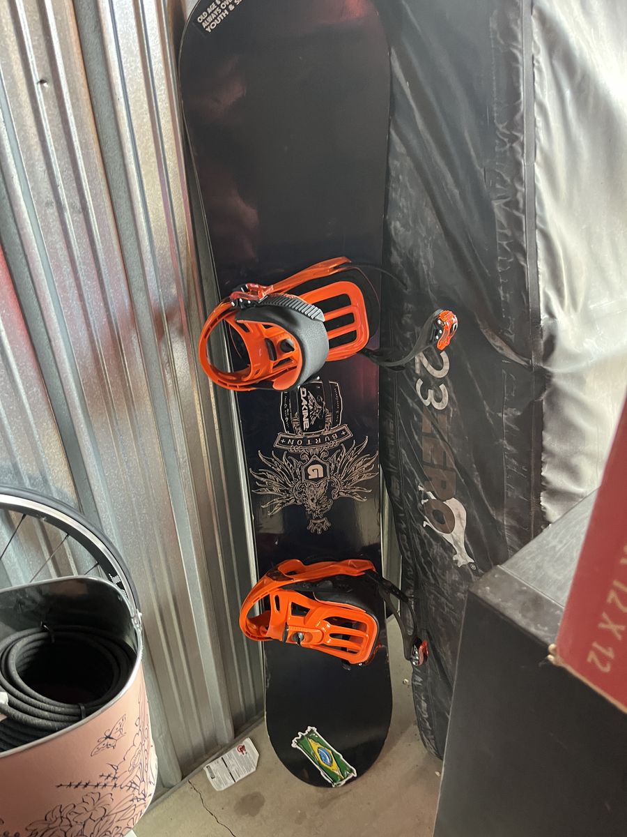 Burton Snowboard with Salomon bindings