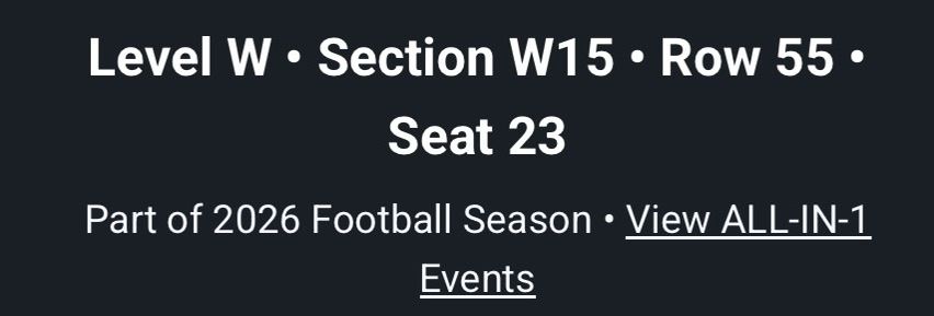 Utah Football vs Idaho $50/each