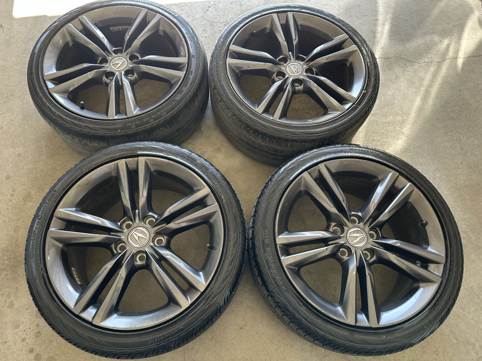 ACURA INTEGRA 18-Inch Stock Wheels 5X114.3 (Set of 4)