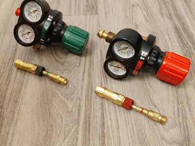 Victor Torch Regulator Set
