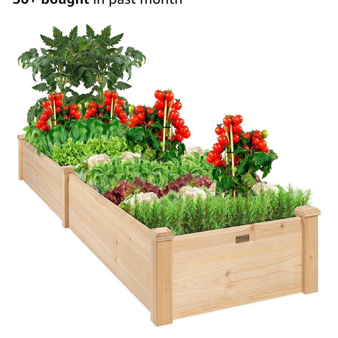 Raised planter box