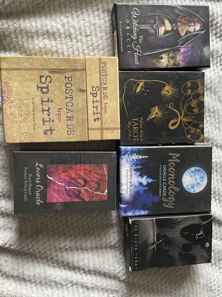 Tarot And Oracle Cards- See Prices-OBO