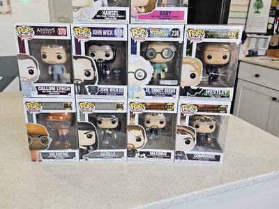 Assorted Movie funko pops