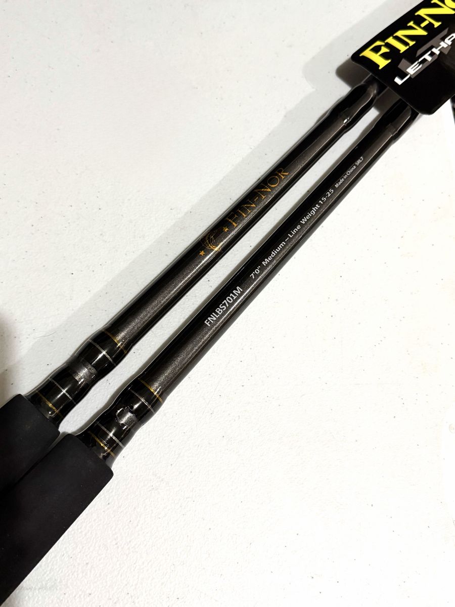 Fin-Nor Lethal 7'0" Medium Spinning Rod - 15-25 lb Line Weight