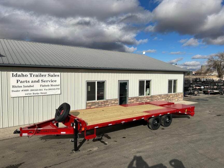 2026 Load Trail PS 102x24' Tandem Deckover Trailer Max Ramps 14K