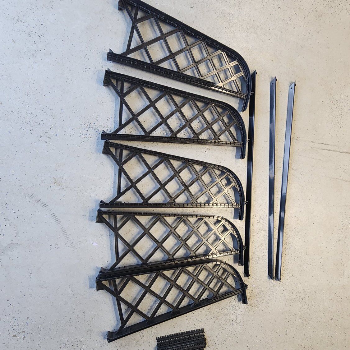 shelf reliance large can storage food rack roller