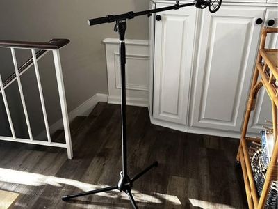 On-Stage Stands Microphone Boom Stand with Shock Mount