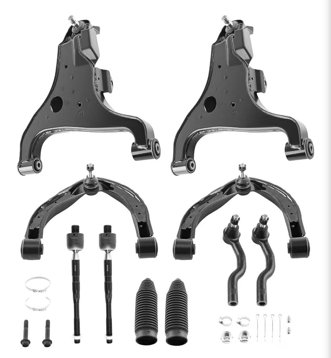 NEW Front Suspension & Steering Kit for Nissan Armada 2005-2015, / Infiniti QX56 2004-2010 #331