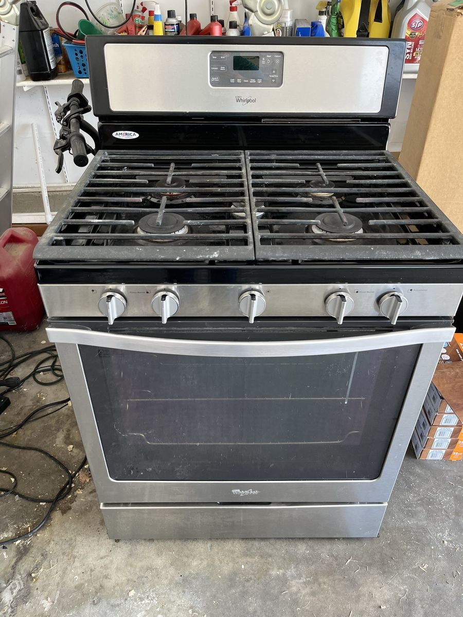 Gas stove convection oven