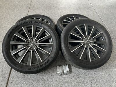 22” OEM Lexus GX 550 Luxury+ Wheels and Tires