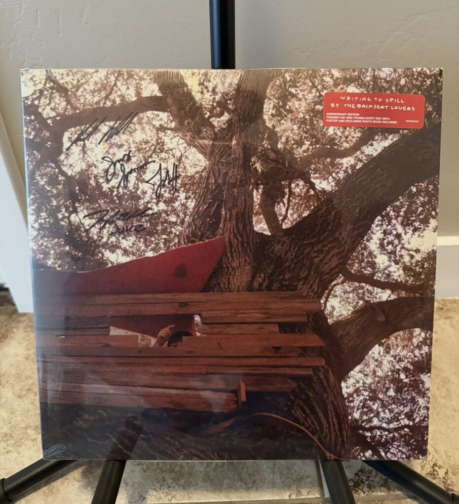 *SIGNED*Waiting to Spill Vinyl-The Backseat Lovers