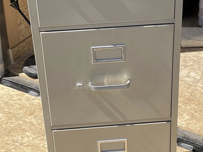 4-Drawer Metal Filing Cabinet - Commercial Grade Vertical Organizer