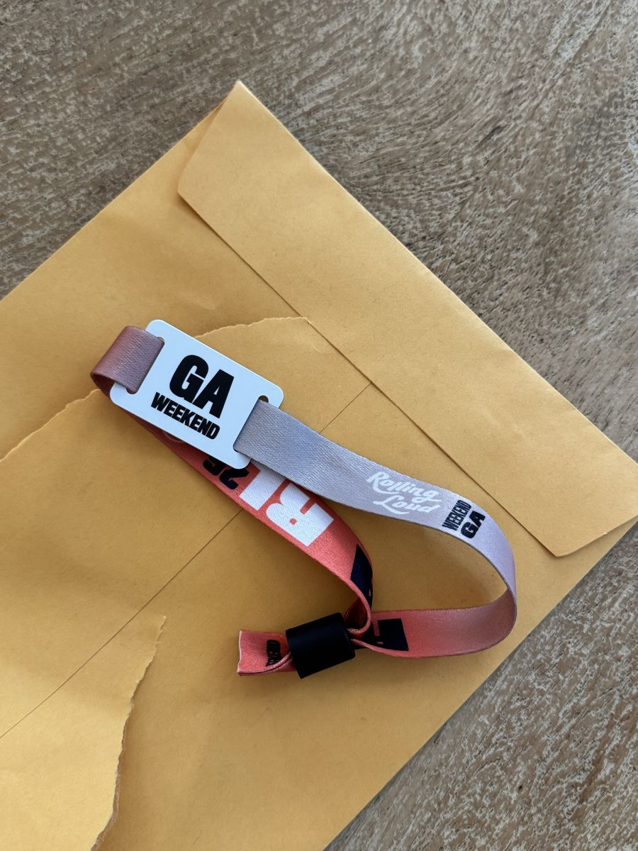 Roiling loud GA ticket