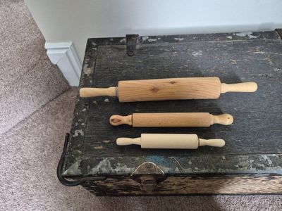 Set of 3 Child Rolling Pins - Various Sizes