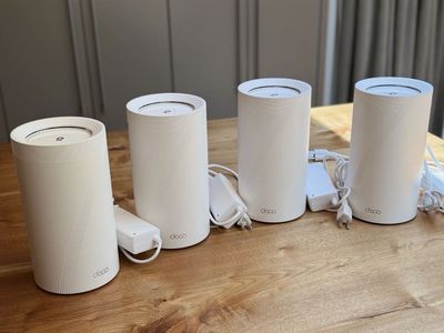 1-5 TP-Link - Deco 7 BE85 BE22000 Quad-Band Wi-Fi 7 Whole Home Mesh Router System