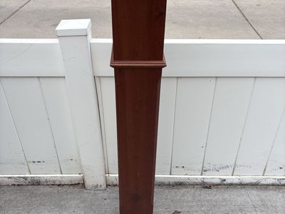 5x5 cherrywood newell post