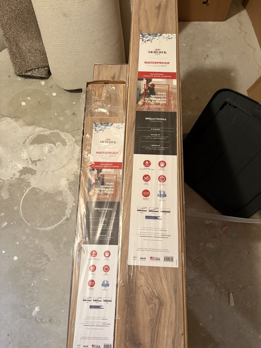 Mohawk Laminate Flooring - New