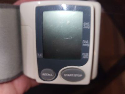 Blood Pressure Monitor - Digital Wrist Cuff for Home Health Monitoring