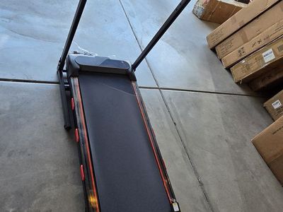 NEW! Folding Treadmill w/Automatic Incline, Electric Walking Running Machine