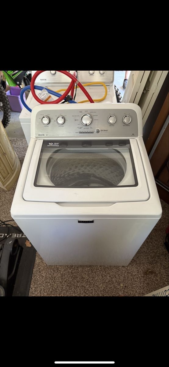 Maytag matching washer/dryer set