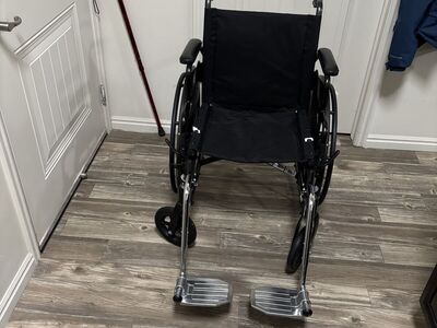 New WC used three times