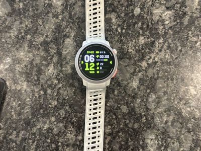 Coros Pace Pro multi sport watch with arm HR band