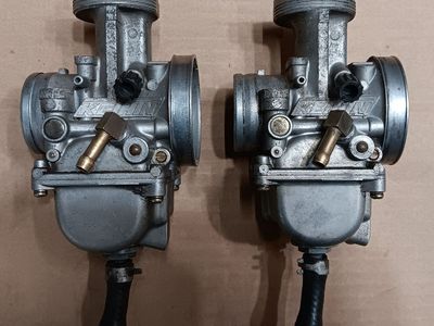 1998-2004 Polaris Rmk 700 Dual Keihin Carburetors Carbs Set Pair OEM