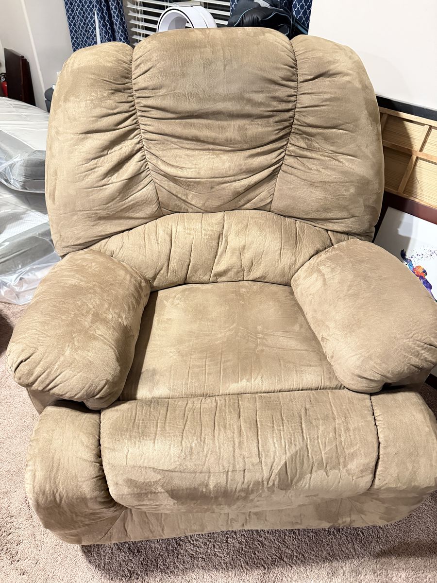 Lazy boy recliner and rocking chair