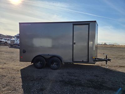 Wells Cargo 14' Enclosed Trailer Phantom PKG