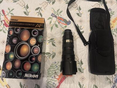 Nikon AF-S 70-200 f/2.8 G IF-ED