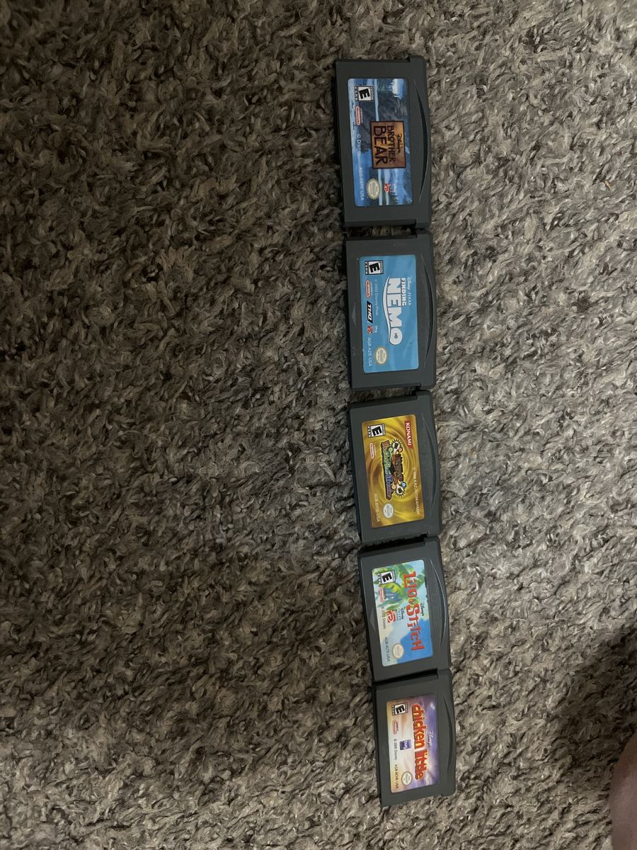Gameboy Advanced Games