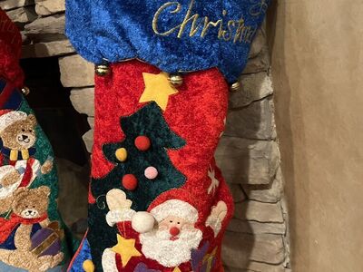 Iso Jumbo Christmas Stocking