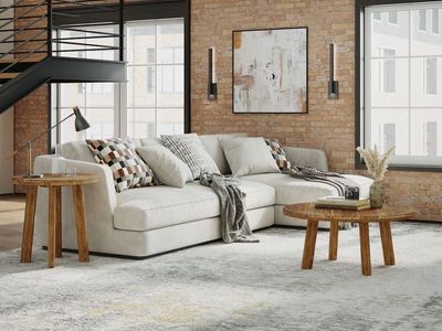 New 36” Reclaimed Solid Wood Coffee Table – Rustic Round