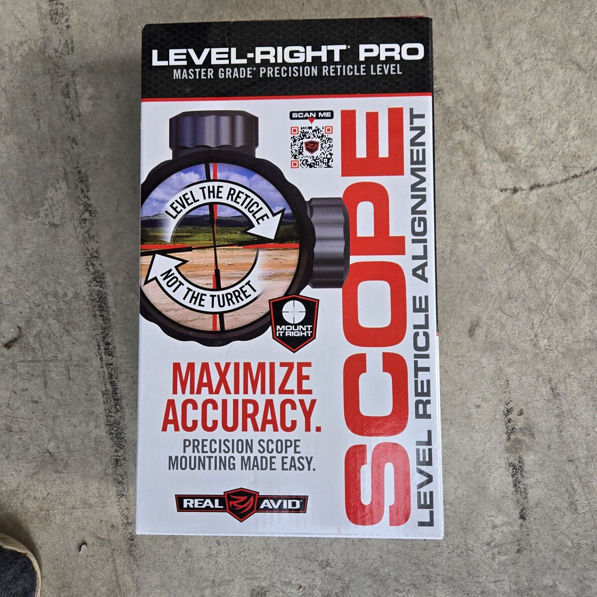 Real avid level right pro level mount