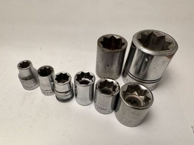 Craftsman 8 pt Double Square Socket Tools