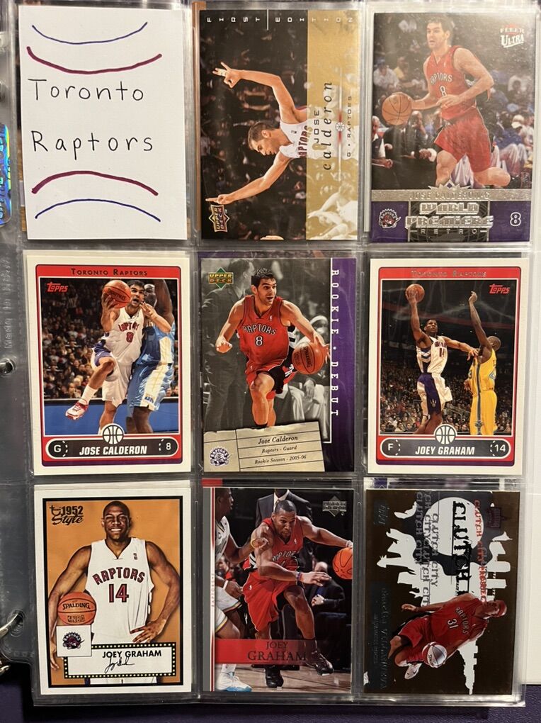 Toronto Raptors Basketball Cards